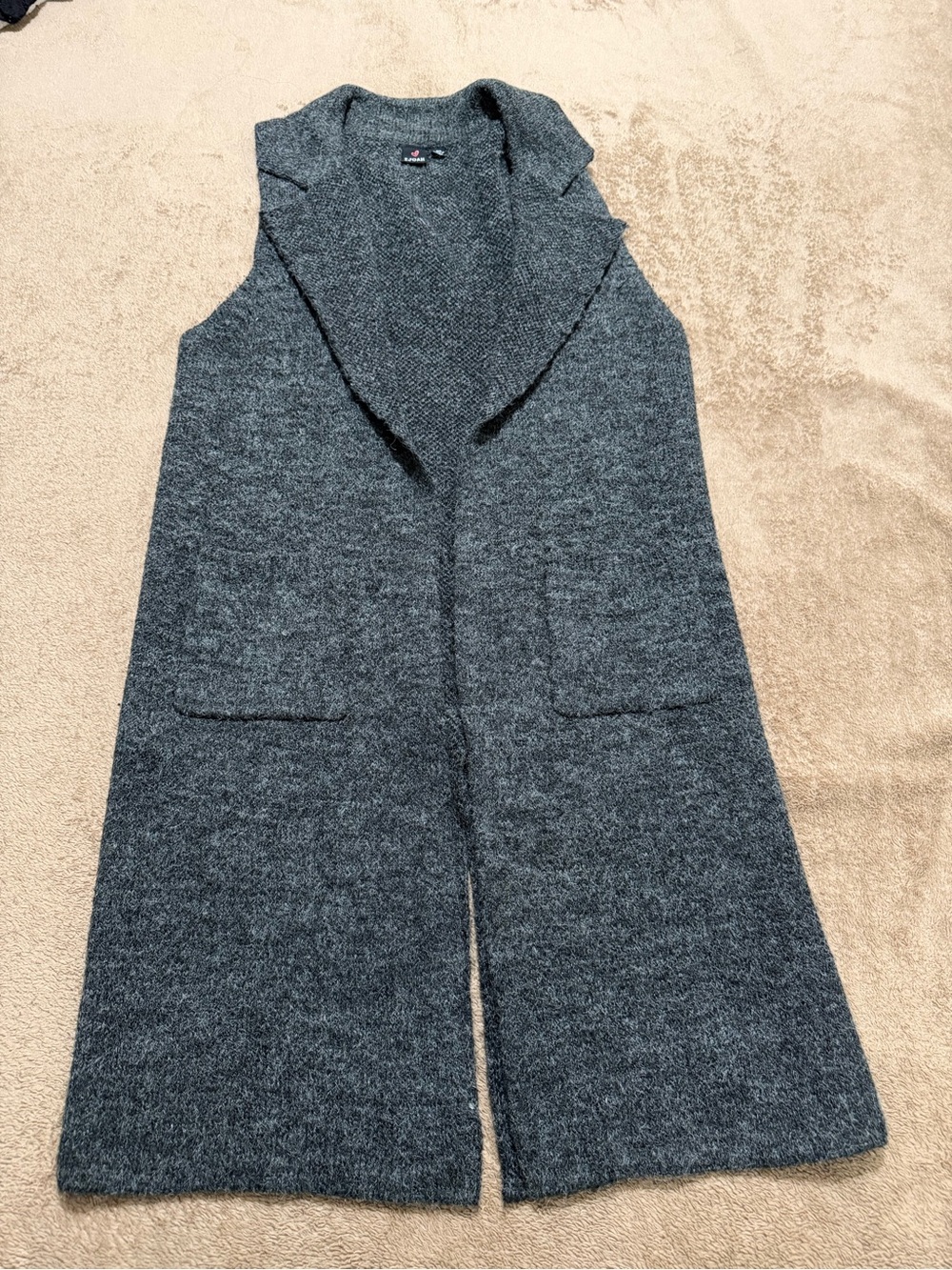 Dark Heather Gray Knit Vest